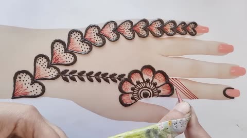 back hand beautiful mehndi design easy and stylish mehandi ka design simple mehndi designs