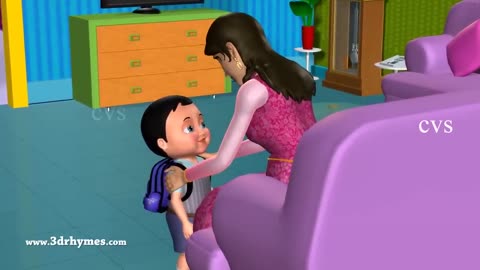 Johny Johny Yes Papa Nursery Rhyme | Part 3 - 3D Animation Rhymes & Songs for Children