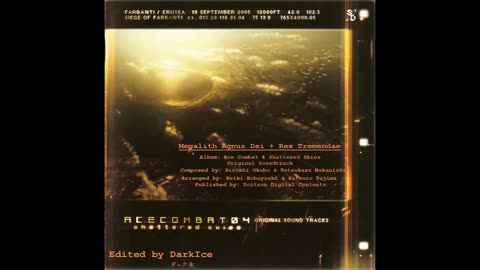 Megalith Agnus Dei | Ace Combat 4: Original Soundtrack | [Digitally Remastered Remix] by DarkIce