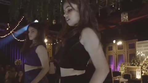 Beautiful girls dance