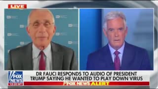 Fauci blows bob woodward's claims about trump downplaying - full