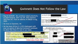 Gwinnett County is complicit in Election Felonies