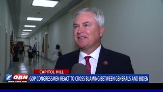 GOP congressmen react to cross blaming between generals and Biden