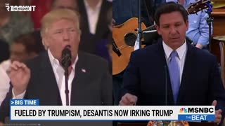 Desantis' Mannerisms seem to resemble Trump's