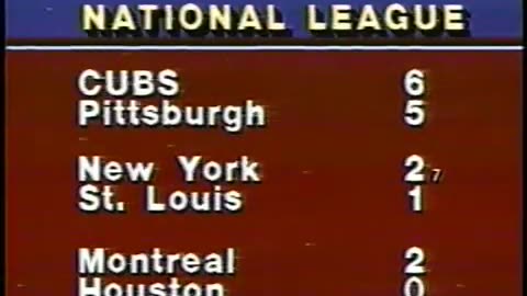 April 16, 1983 - WGN's Bill Frink Has White Sox & Cubs Highlights