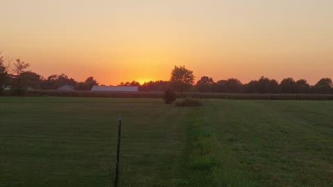 Medina Ohio sunset