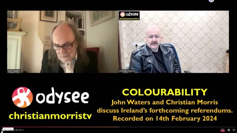 Christian Morris & John Waters discuss the forthcoming Referendums 14th February 2024