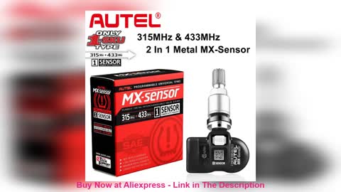 ✅ Autel TPMS TS508 Scanner, TS508 Kits w/ 8cs Sensor, MX-Sensor 433MHZ /315HHZ Tire Professional