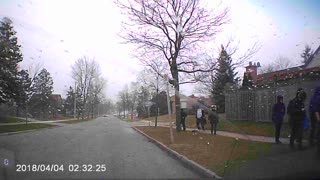 High Winds Knock Down Kids