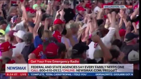 Crowd Goes Wild, Shouts "Trump Won!" at MAGA Rally