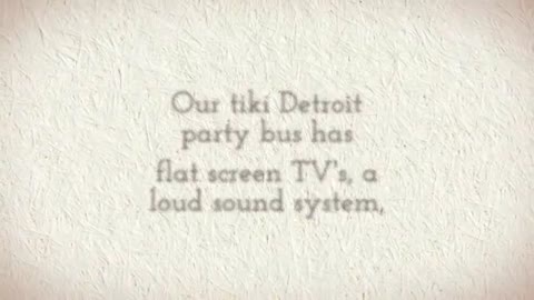 Detroit Party Bus