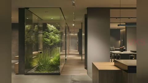 Courtyard House Design Ideas | Modern Courtyard House Indoor Garden | Small Courtyard House Interior
