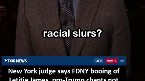 New York Judge Says FDNY Booed Letitia James Because of Race, not Politics