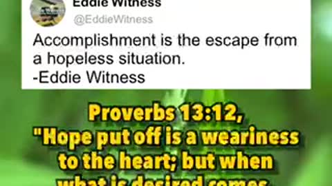 😢 Hopelessness… Is This True? | Inspired by Proverbs 13:12 Bible Verse ✝️ Christian Quote #shorts