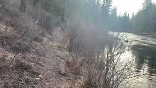 Hiking Along Metolius River Near Allen Springs Campground – Central Oregon