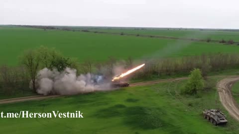 Ukraine War - The enemy is destroyed by a field of high temperature and overpressure