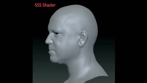 3d model human head V2