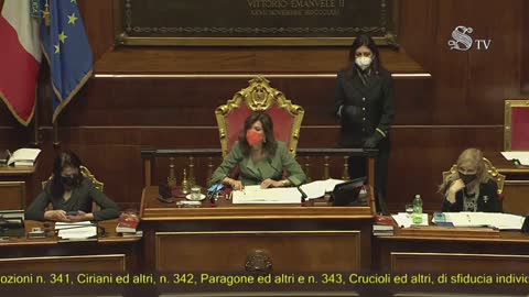 Massimiliano Romeo (Lega), Senato, 28/4/21