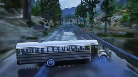 Bus Drifting GTA v online gaming