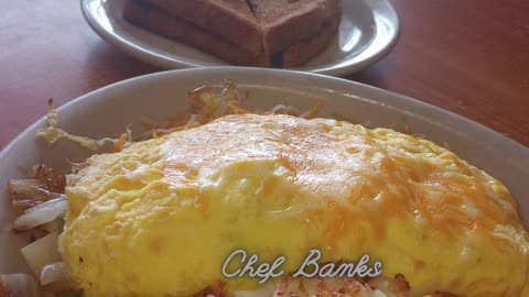 My Favorite Restuarant to get Breakfast 😋#Chefbigbank #breakfast #food #yum