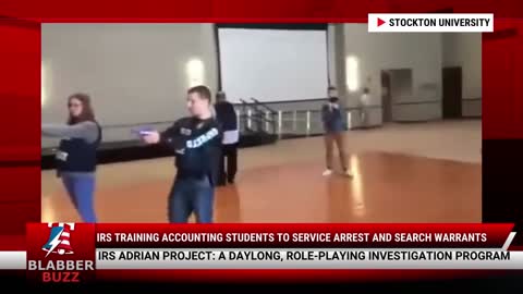 IRS training accounting students to service arrest and search warrants