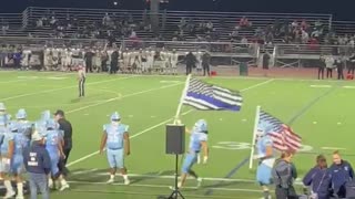 School Superintendent Said Thin Blue Line Flag Was No Longer Allowed on Sideline. Players Respond.