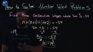 How to Solve Number Word Problems | Part 2 | Minute Math