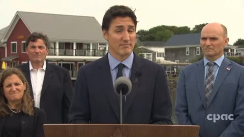 Trudeau: "Conservatives choosing a path of amplification of anger and misinformation..."