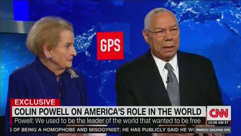 Colin Powell Trash-Talking President Donald Trump