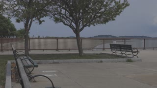 Bench by the Ocean, Boston Massachusetts