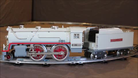 Lionel Standard Gauge 384E 6-13101 with whistle tender.