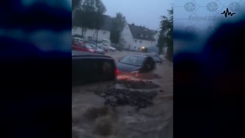 Germany is sinking! Hundreds of people were left homeless after a terrible flood