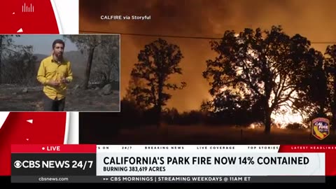 Fires in Colorado, Washington as California's Park Fire rages CBS News