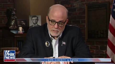 Levin tells a short story About Trump