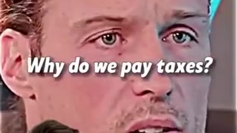 Why do we need to pay taxes?