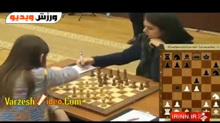 Iranian Female chess player in Russia