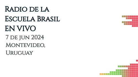 Radio de la Escuela Brasil en vivo -- 7 jun 2024