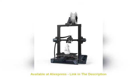☀️ CREALITY Ender-3 S1 3D Printer Dual-Gear Extruder Dual Z-Axis 32Bit Silent High-Precision CR