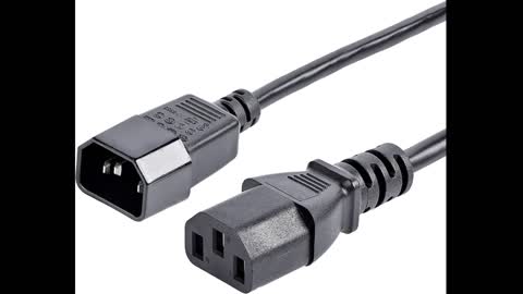Review: Cable Matters 2-Pack Computer to PDU Power Extension Cord, Power Extension Cable 10 ft...
