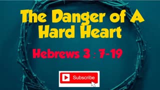 God's Word For Today - Preaching Word of God Everyday for you | The Danger Of A Hard Heart