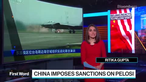 China Sanctions Pelosi Over Taiwan Trip