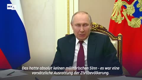 Wladimir Putin Antwort an Joe Biden (18. März 2021) lange Version