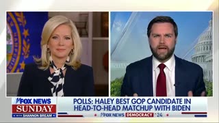 J.D. Vance Argues Trump Is More Electable Than Haley