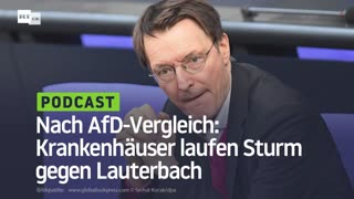 Nach AfD-Vergleich: Krankenhäuser laufen Sturm gegen Lauterbach