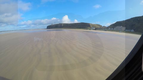 Mark Clark Portrush walking around Ireland 2019.