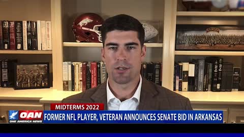 Fmr. NFL player, veteran announced Senate bid in Ark.