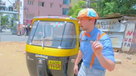 Blippi Learns About India