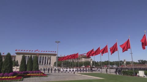 Chinese President Xi Jinping attends Martyrs' Day ceremony