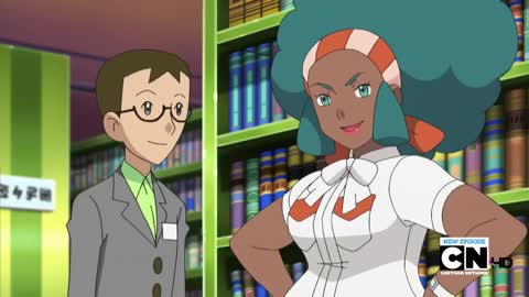 Pokemon Best Wishes Lenora calls Cilan “connoisseur boy”