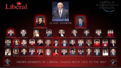 Klaus Schwab's penetration of Trudeau Liberal cabinet class list